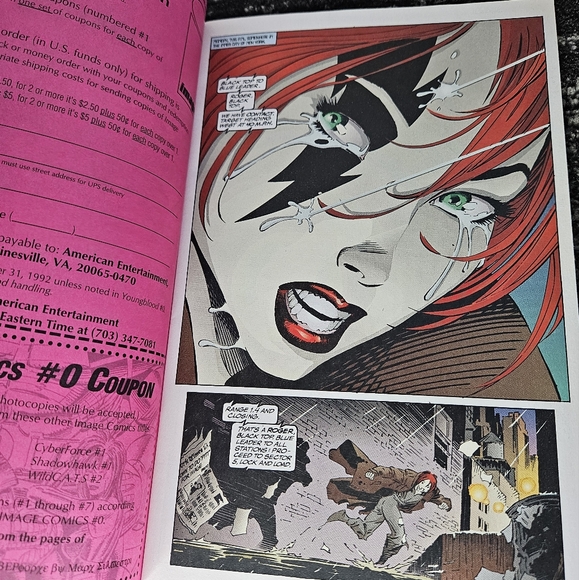 Cyber Force #1 Comic Book Cyberforce October Image Marc Silvestri 1992 - Picture 7 of 16